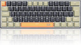 Teclado Gamer Redragon Lakshmi Laranja+ Preto+ Cinza