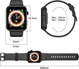 Smartwatch 1,85" Resistente à Água IP68, Modos Esportivos, Recebimento de Notificações para iOS e Android