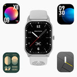 Smartwatch Relógio Inteligente My Watch 2 Pro Haiz Tela Full Touch 2.01" Resistente à Água IP67 com 100+ Modos Esportivos Assistente de Voz Faz e Recebe Ligações