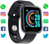 Relogio Inteligente Smartwatch D20 Bluetooth IOS e Android (Rosa)