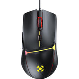 Mouse Gamer Crusader 12800 DPI Branco Fortrek