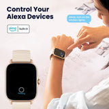 2024 Amazfit GTS 4 Mini New relógio inteligente, relógio esportivo com 150+ modos esportivos, GPS, 5 ATM impermeável, Alexa embutido (preto)