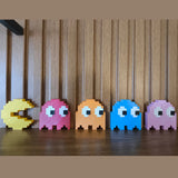 Kit Pac-Man 5 Em 1 Decoração Geek Nostálgia, Clássico