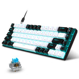 Teclado Mecânico e Ergonômico Com LED